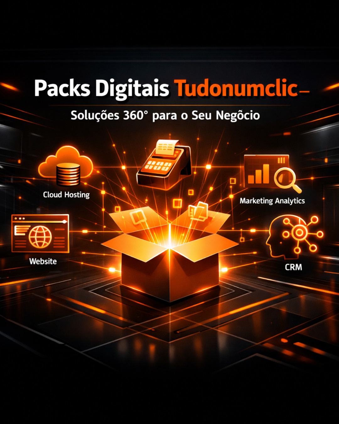 Packs Digitais Tudonumclic — Tudo o que o Seu Negócio Precisa em 1 Só Lugar
